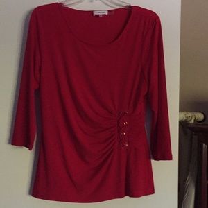 Calvin Klein red top